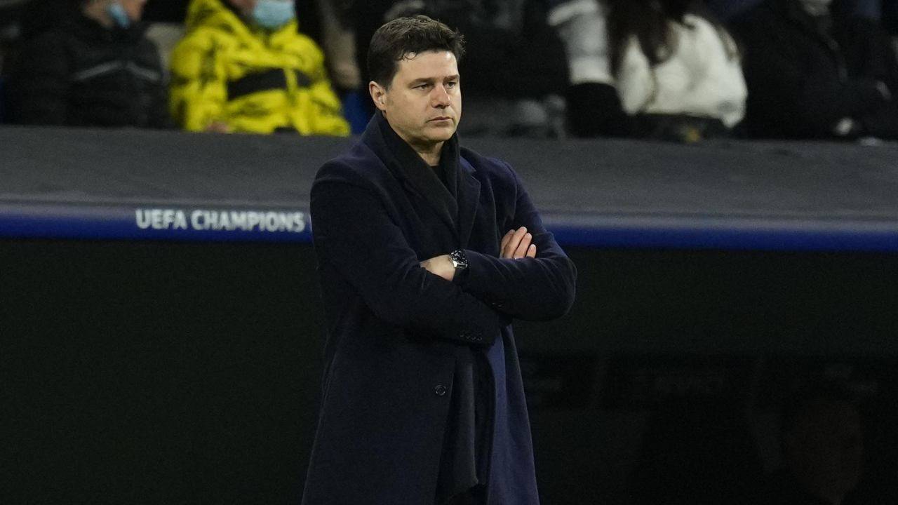 Mauricio Pochettino pensieroso