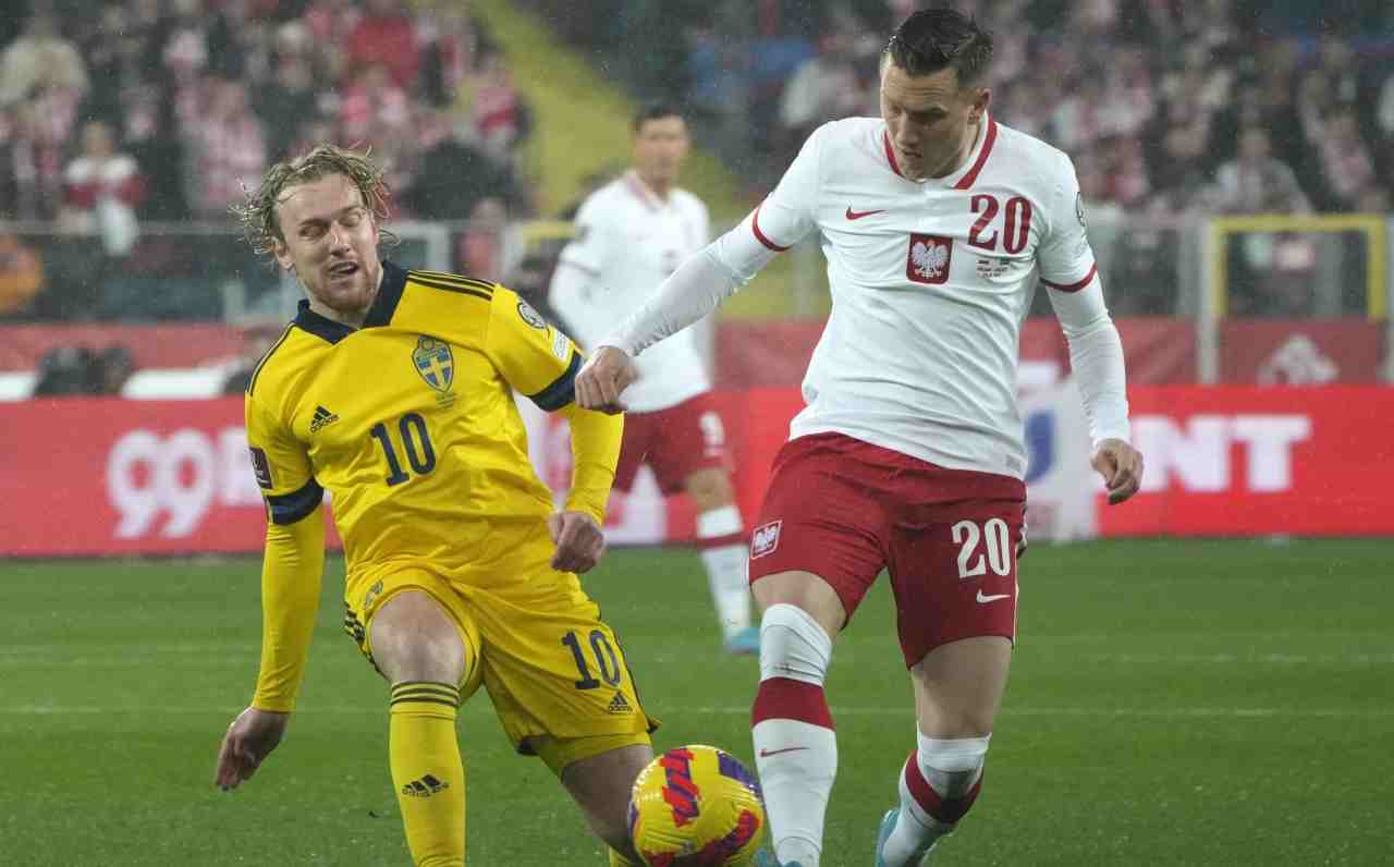Zielinski contro la Svezia