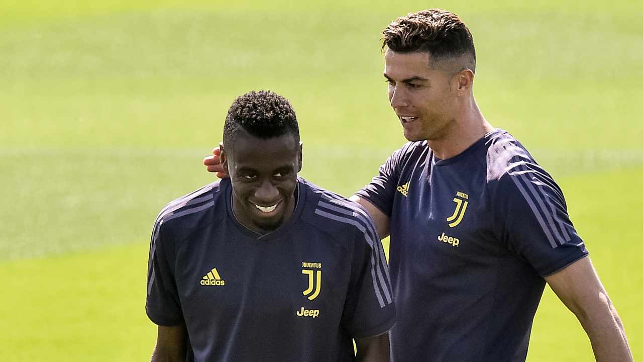 Cristiano Ronaldo e Matuidi sorridono Juventus