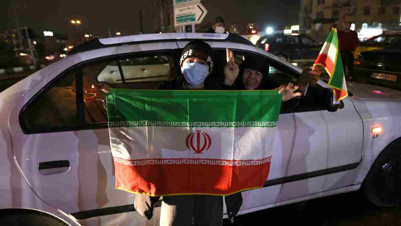 Festeggiamenti per l'Iran