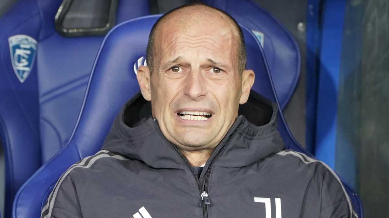 Massimiliano Allegri preoccupato