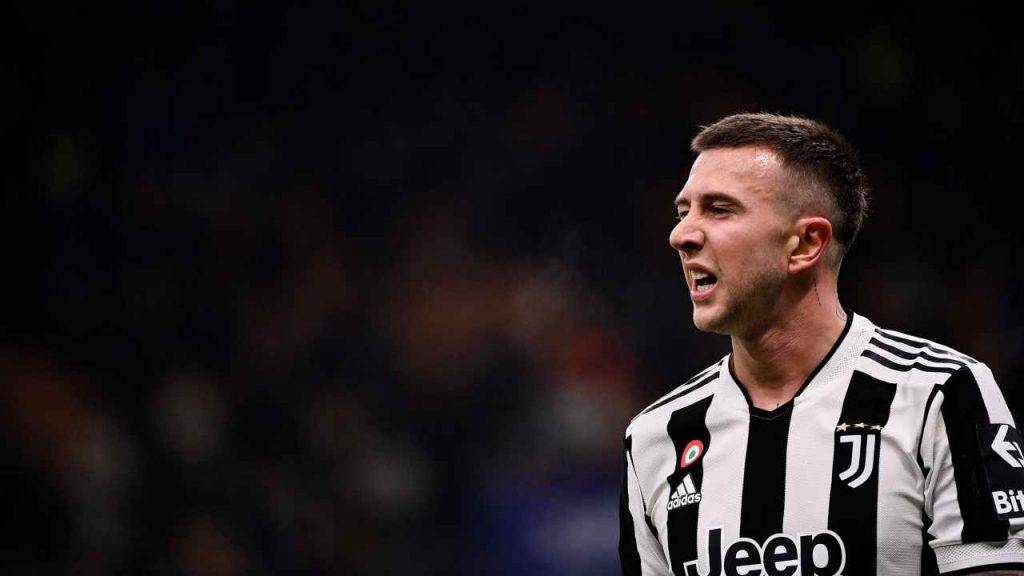 Federico Bernardeschi con la maglia della Juventus