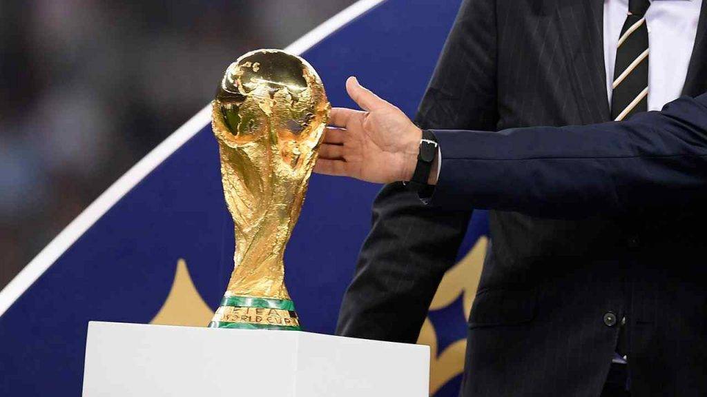 Il trofeo dei Mondiali