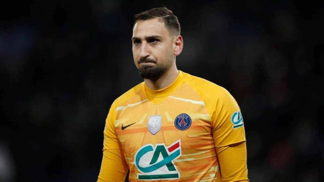 Donnarumma concentrato PSG