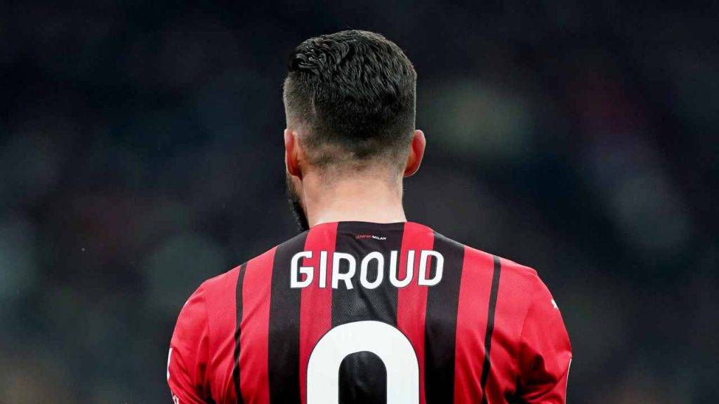 Olivier Giroud, attaccante del Milan