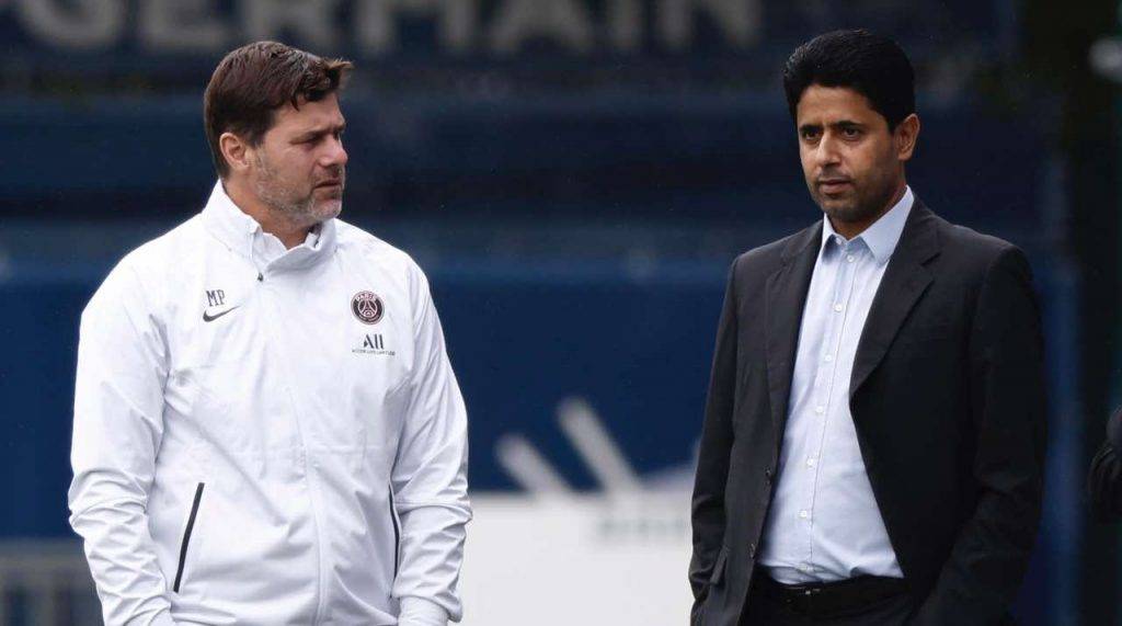 Al-Khelaifi e Pochettino del PSG riflettono