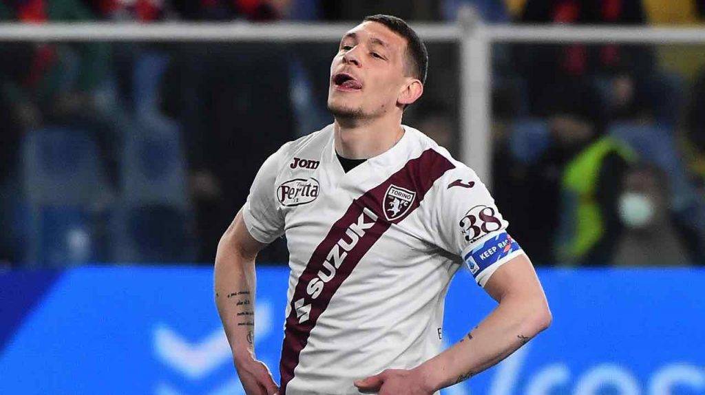 Belotti in campo