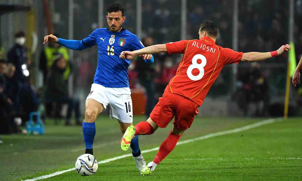 Florenzi contro la Macedonia del Nord 