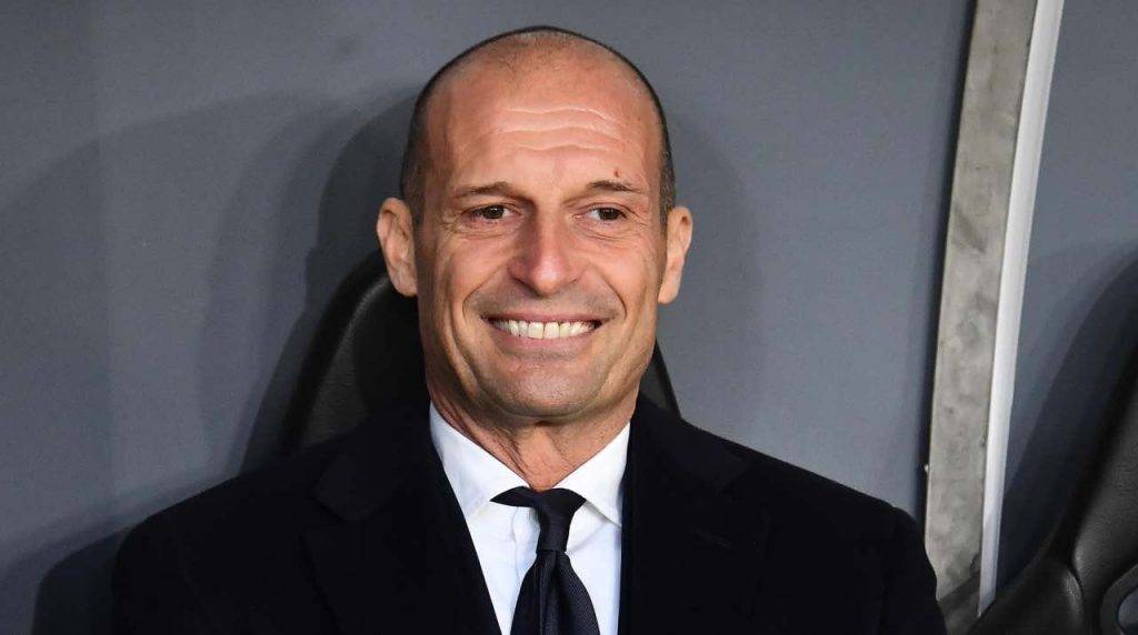 Allegri sorride