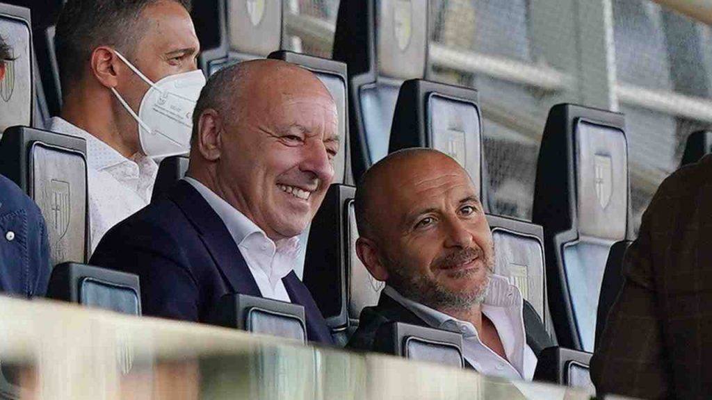 Marotta e Auslio, dirigenti dell'Inter