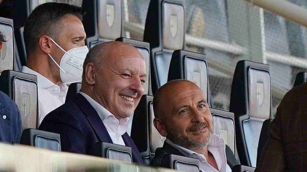 Marotta e Ausilio, dirigenti dell'Inter