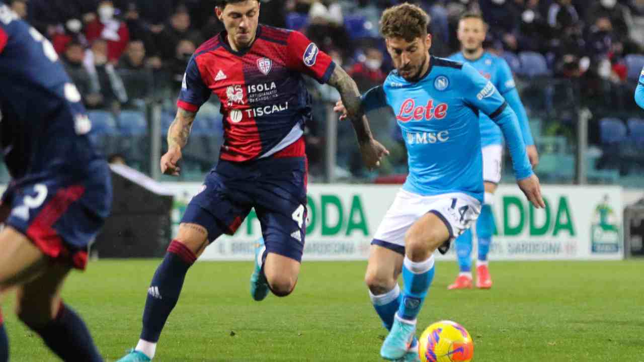 Mertens palla al piede