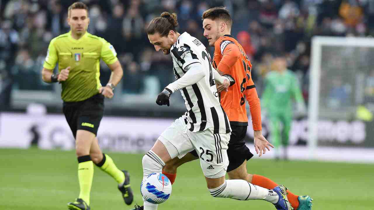 Rabiot sfugge a Maggiore