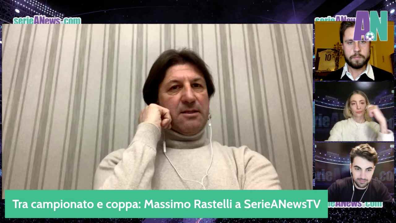 Massimo Rastelli in diretta a SerieANewsTV