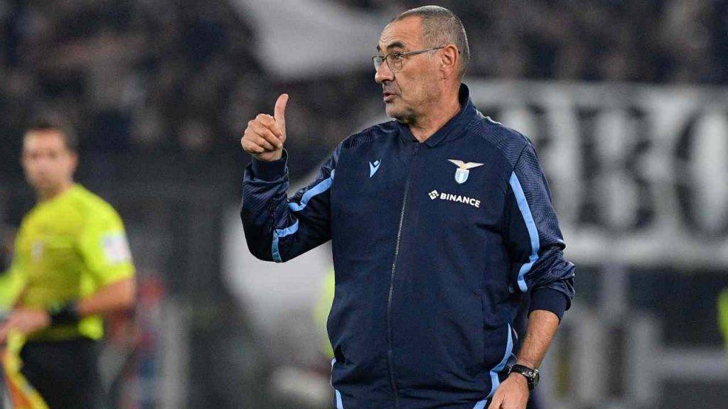 Maurizio Sarri, allenatore della Lazio