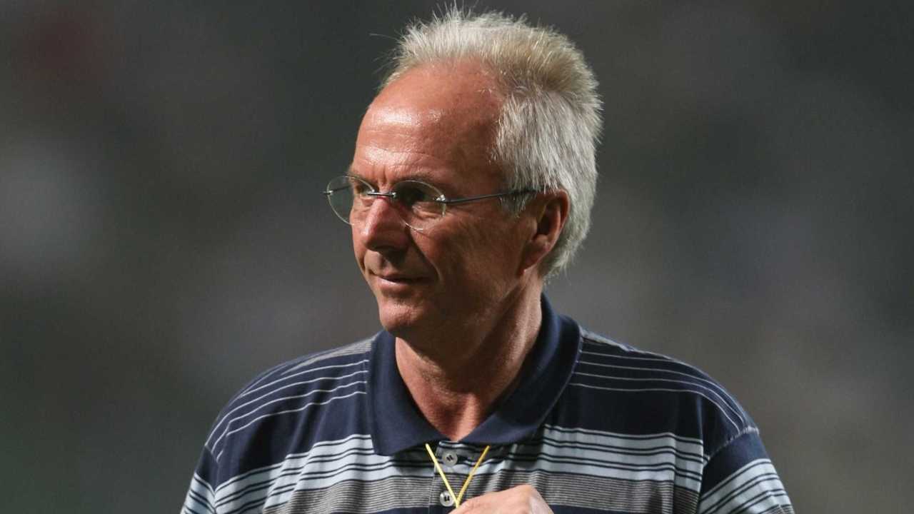 Sven Goran Eriksson pensieroso