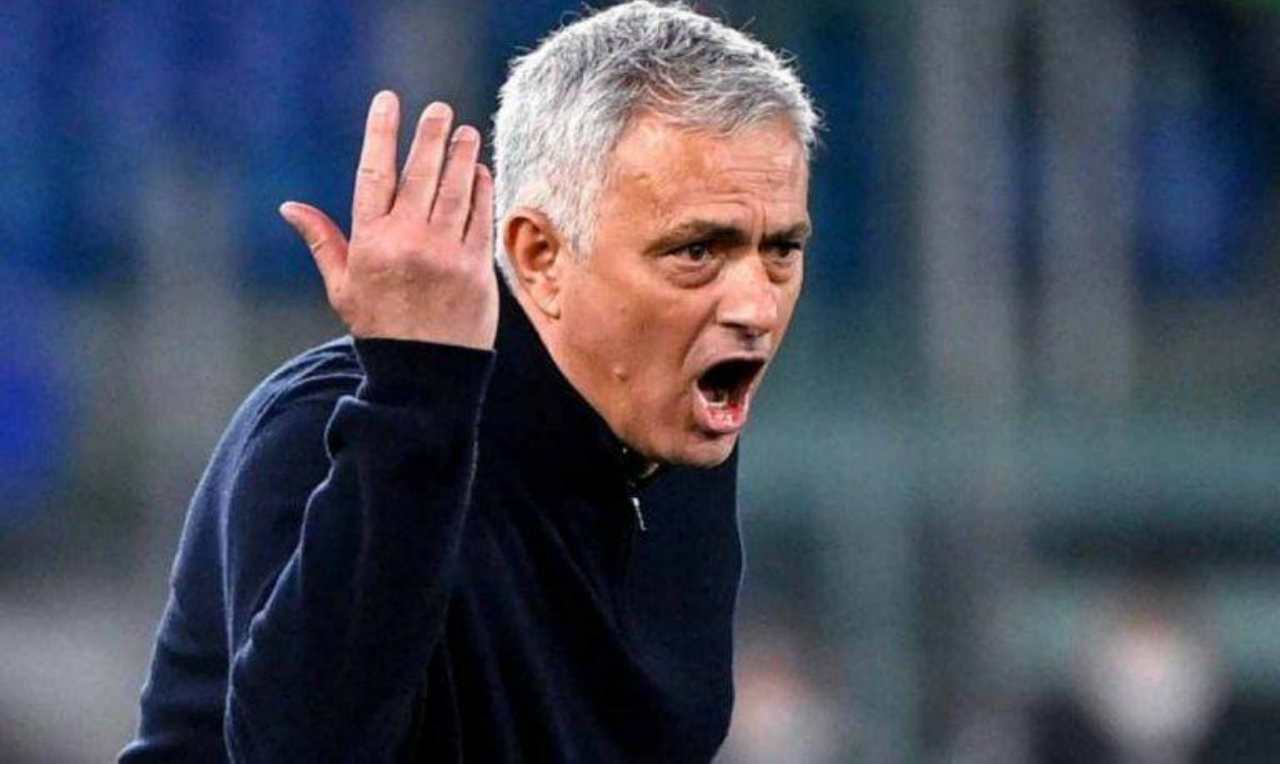 Mourinho arrabbiato 