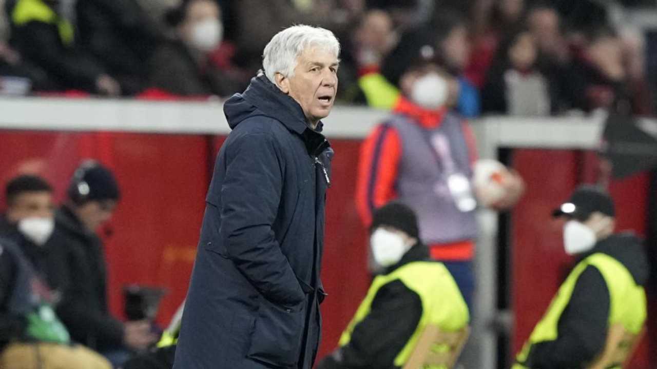 Gasperini preoccupato Atalanta