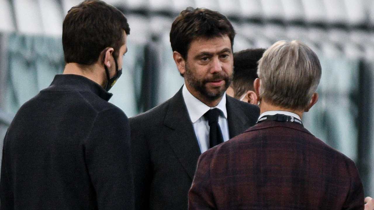 Agnelli all'Allianz Stadium