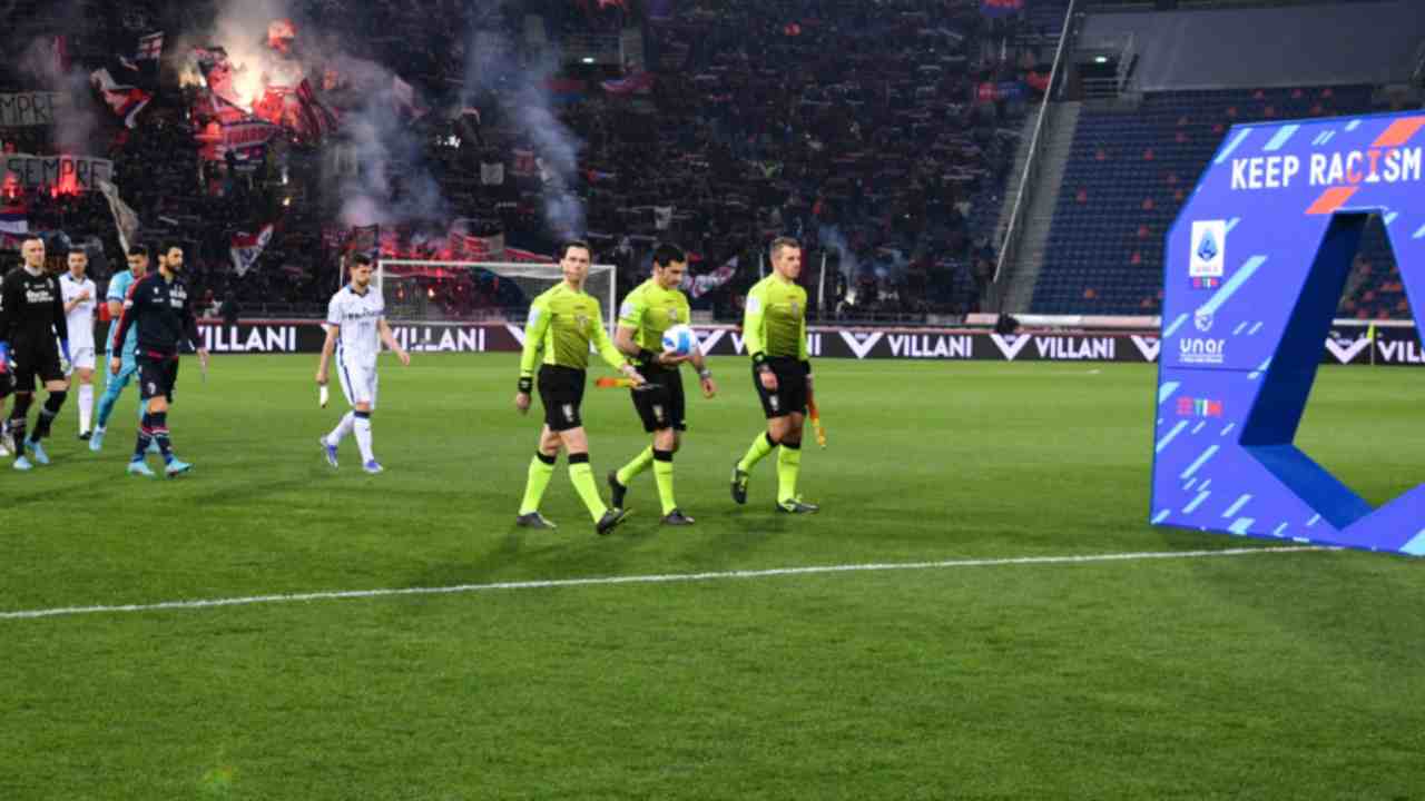 Bologna-Atalanta, la terna arbitrale