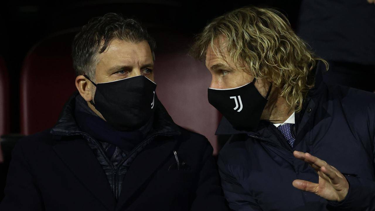 Cherubini parla con Nedved