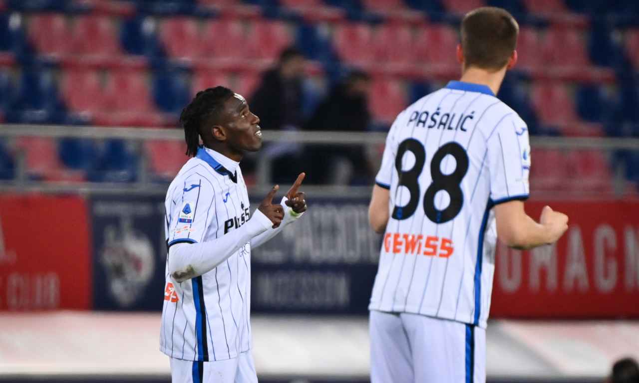 Atalanta, Cissé esulta