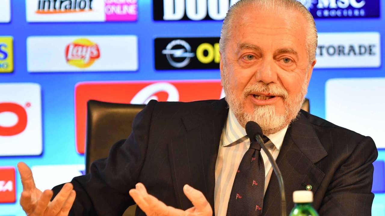 Conferenza di De Laurentiis