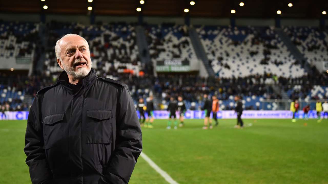 De Laurentiis al Mapei Stadium