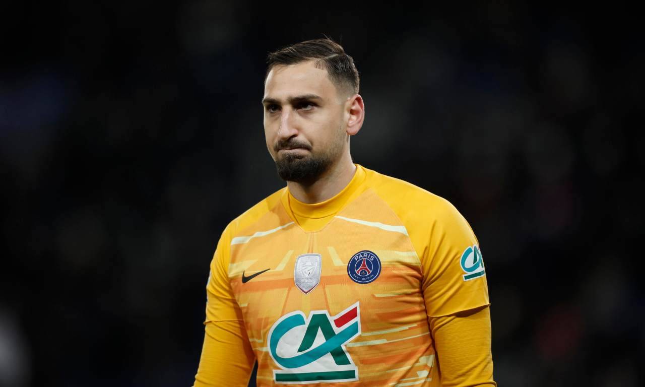 Donnarumma con la maglia del PSG