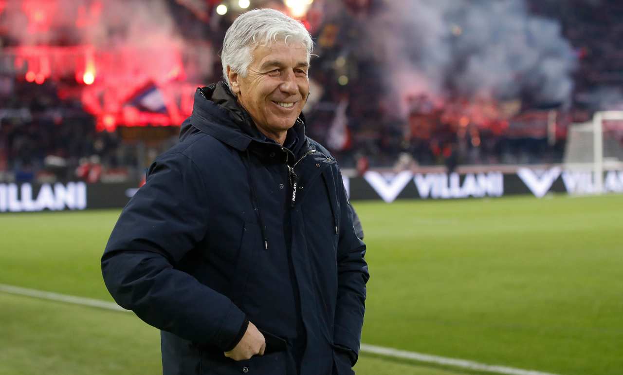 Atalanta, Gasperini sorride