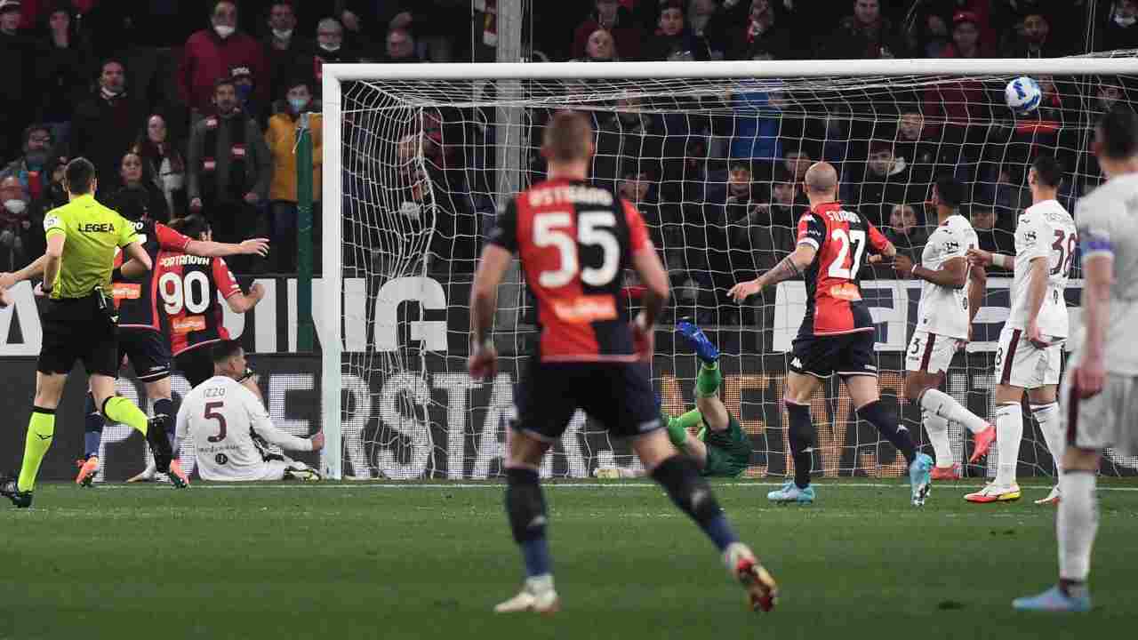 Azione di Genoa e Torino contro