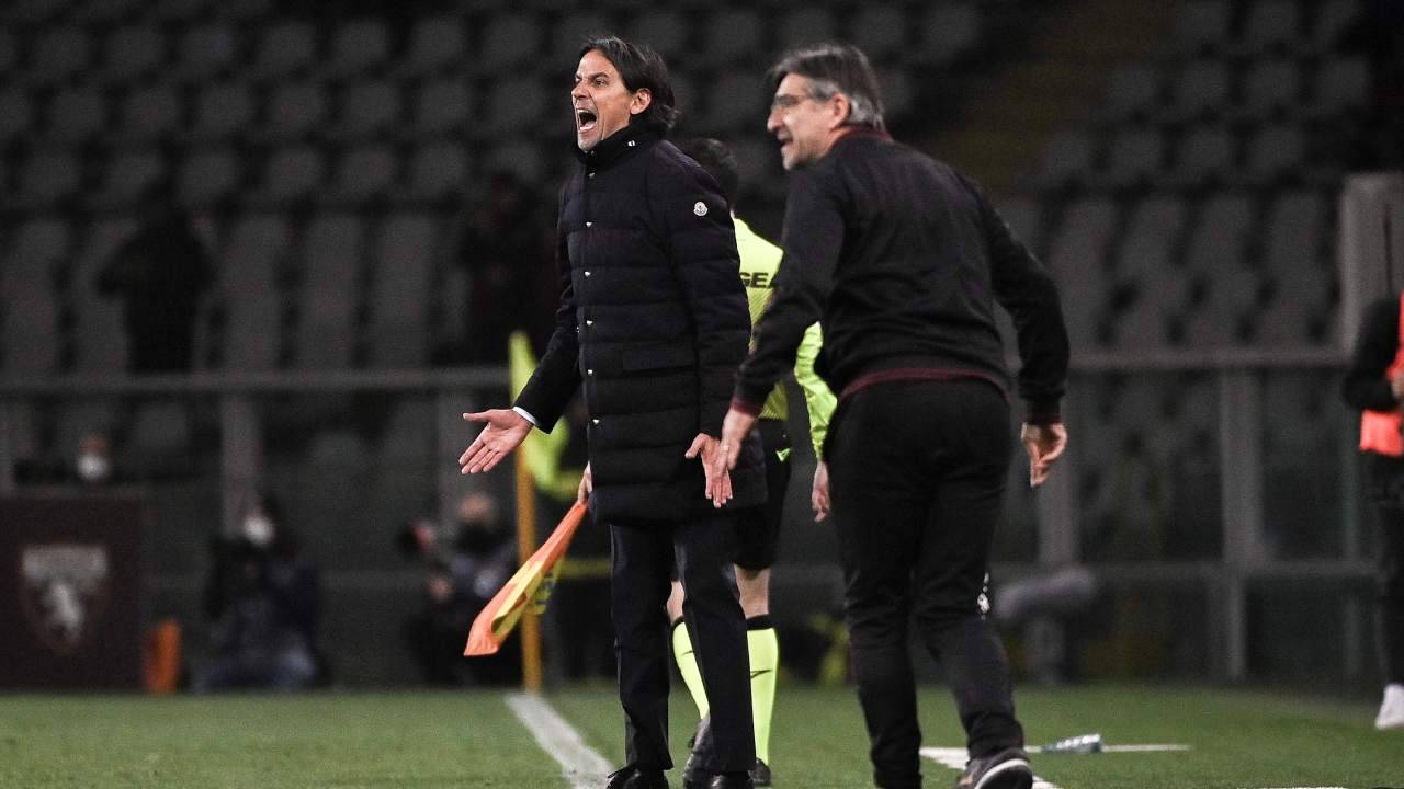 Inzaghi e Juric all'Olimpico