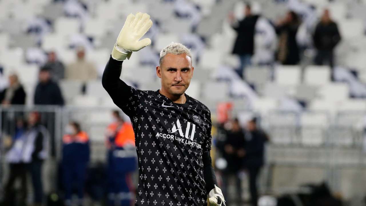 Keylor Navas contro il Lipsia