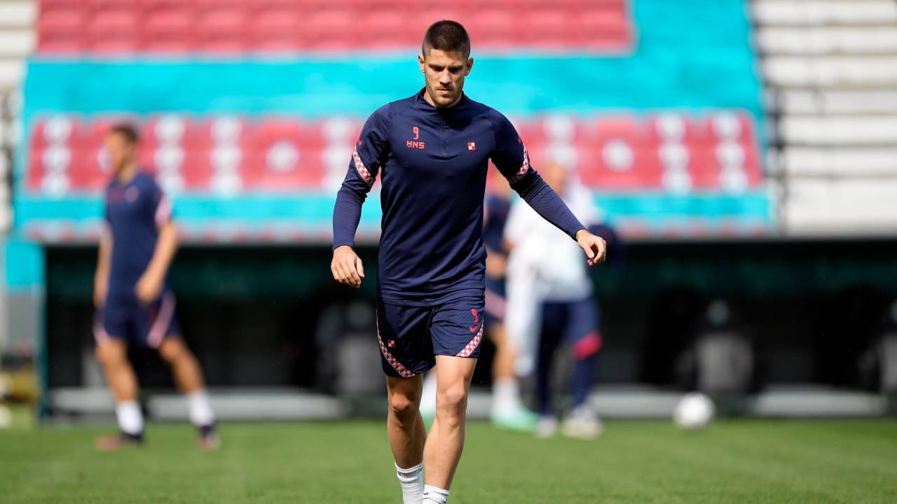 Kramaric con la maglia della Croazia