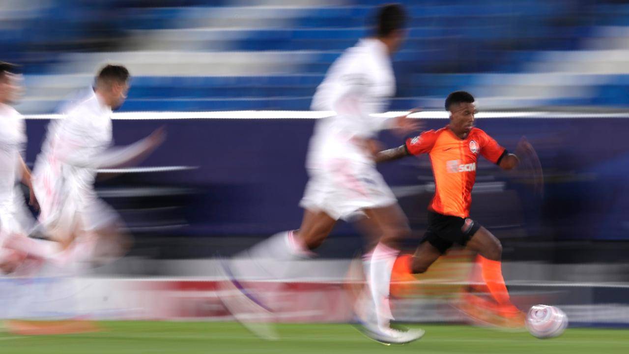 Marcos Antonio in velocità contro il Real