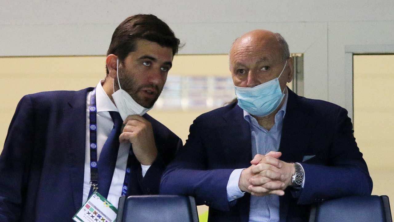 Inter, Marotta parla sugli spalti