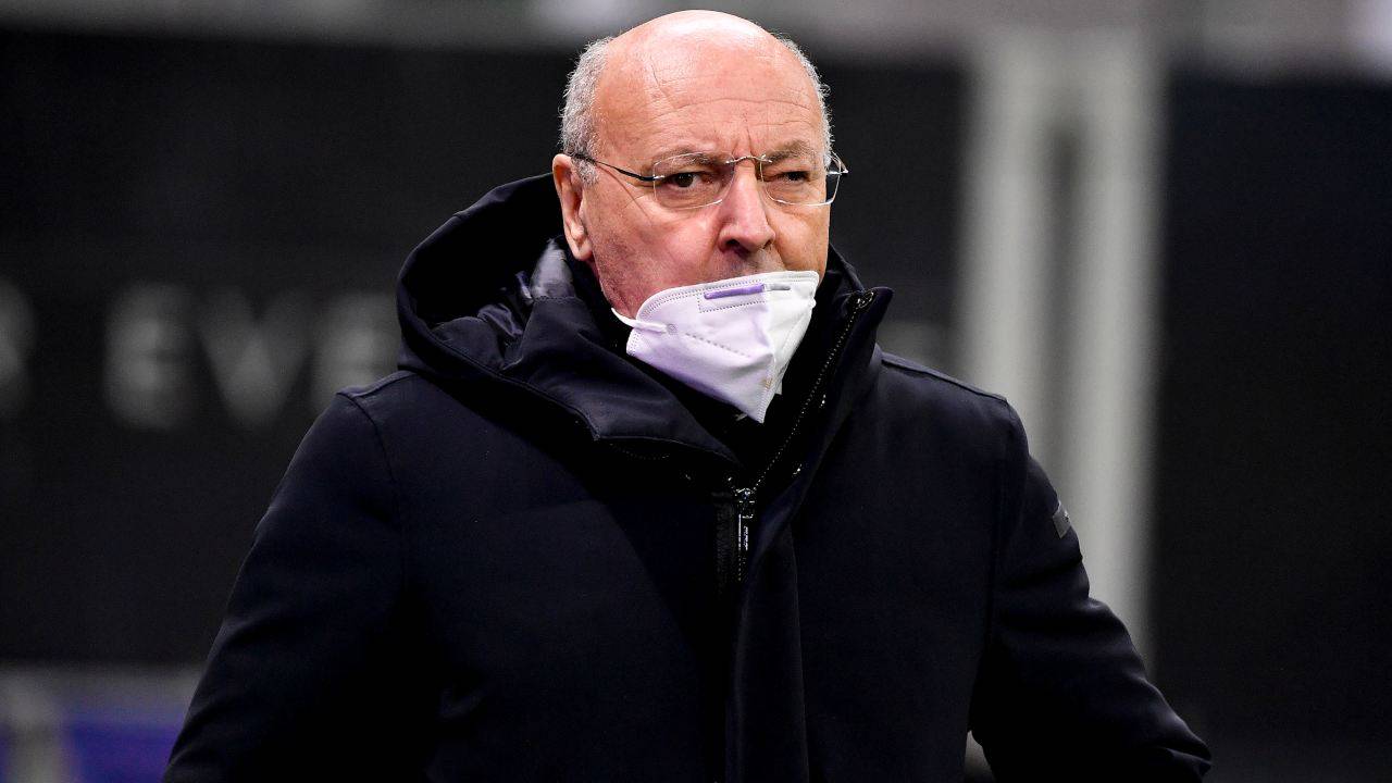 Marotta in tribuna