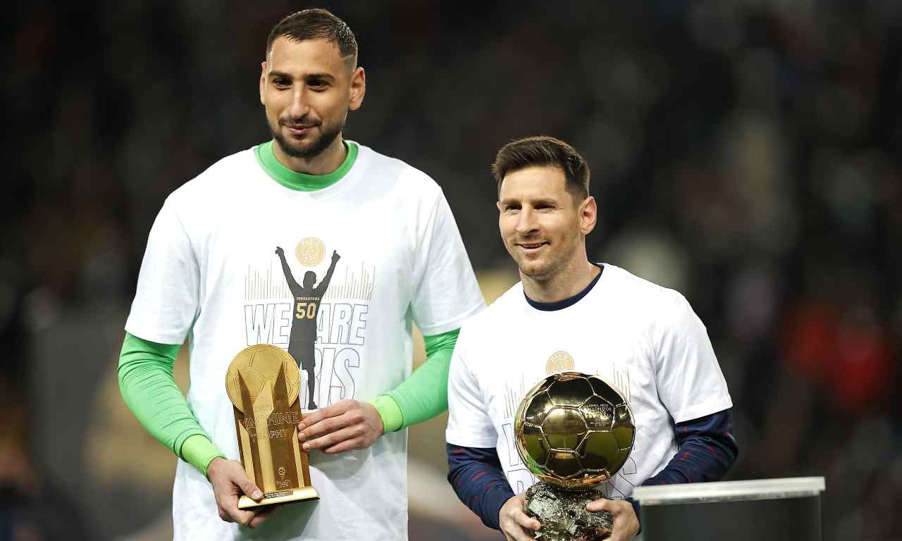 PSG, Messi e Donnarumma in posa