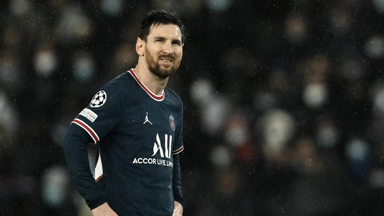 Messi triste al PSG