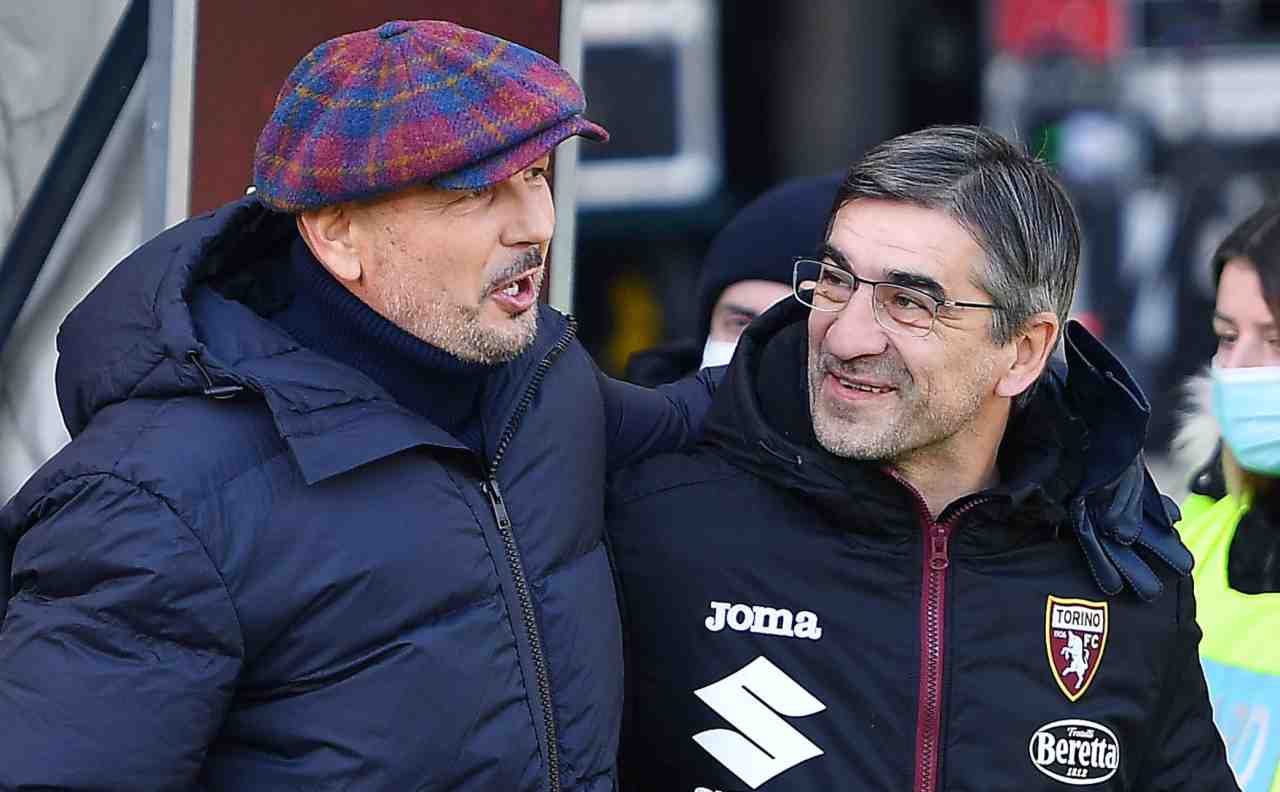 Bologna-Torino, Mihajlovic e Juric si abbracciano