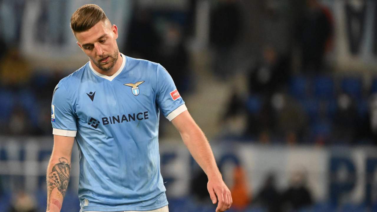 Milinkovic sconsolato