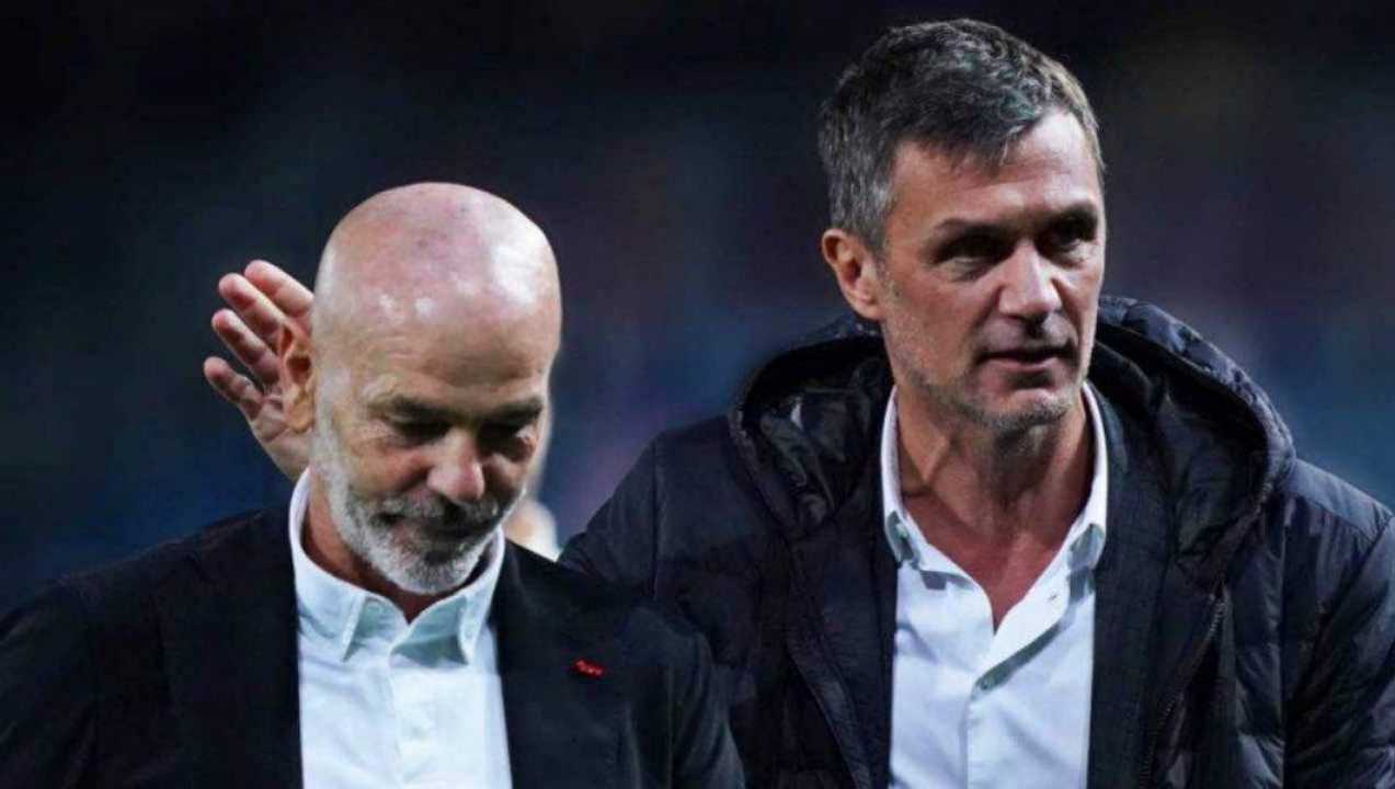 Pioli con Maldini 