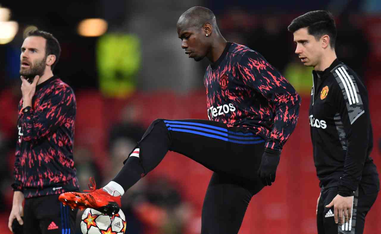 Pogba in allenamento