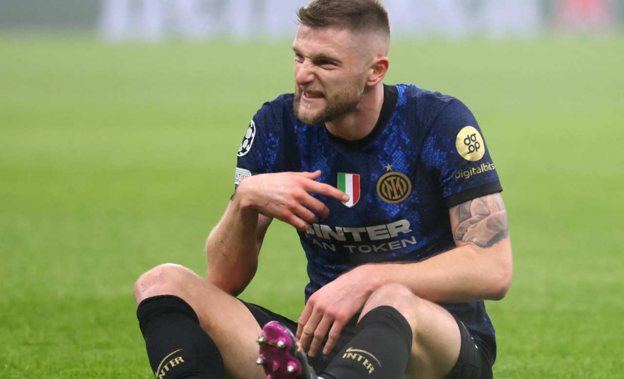 Inter, Skriniar dolorante