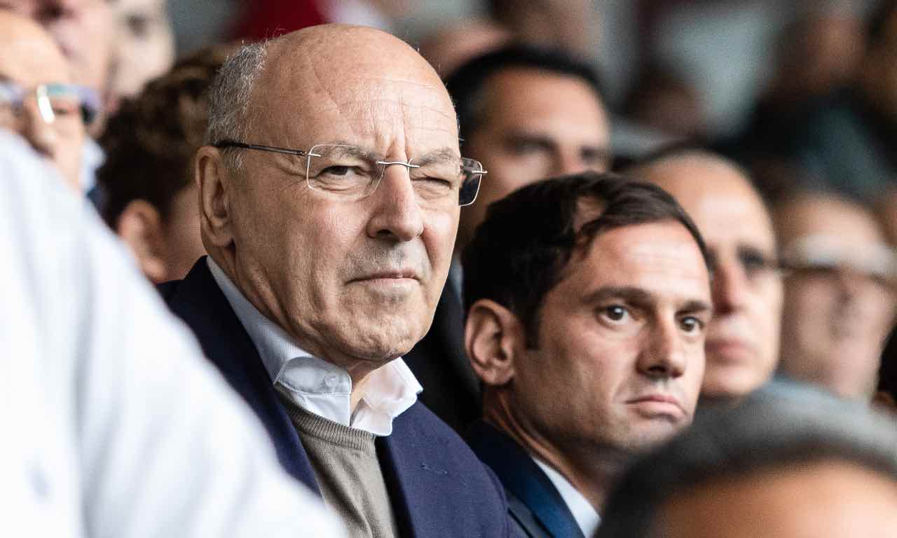 Marotta sugli spalti