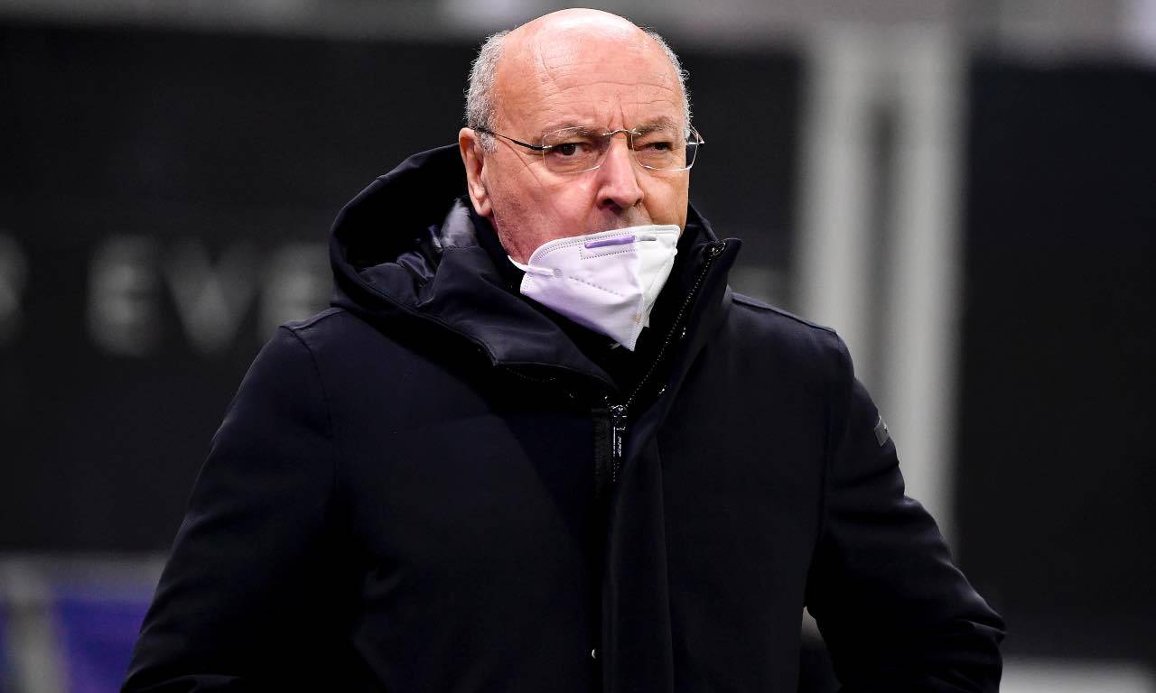 Marotta serio in Inter-Real Madrid