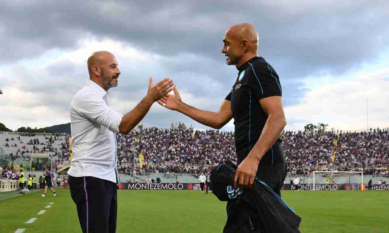 Italiano e Spalletti si salutano 