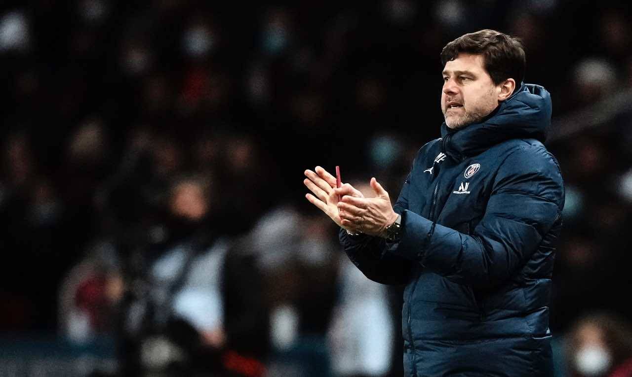 Pochettino incita la squadra 