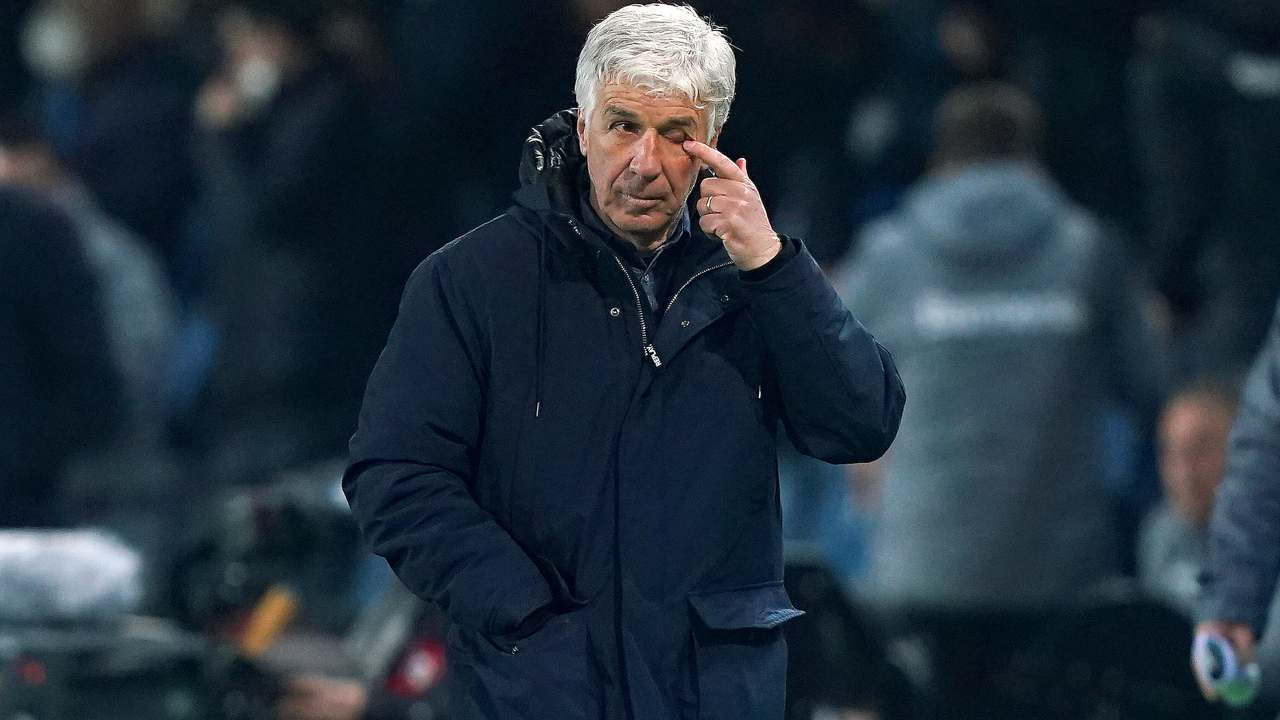 Gianpiero Gasperini pensieroso