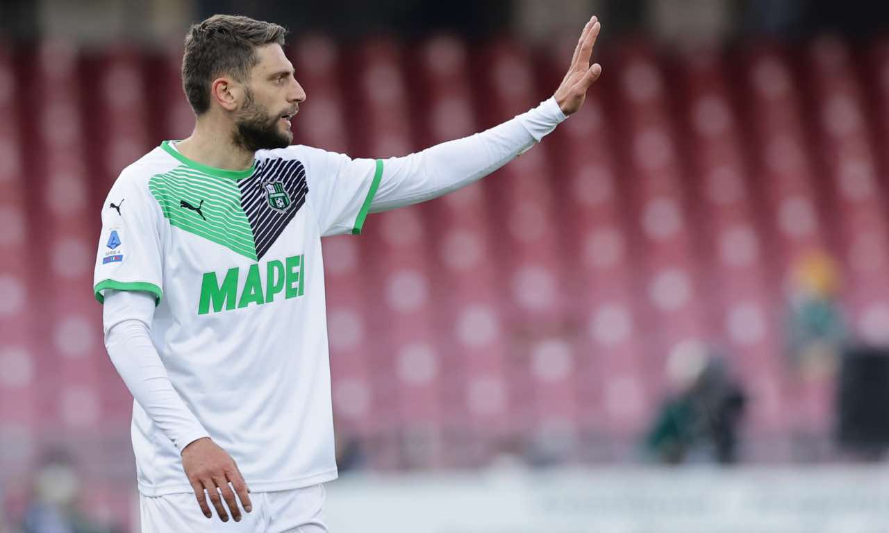 Domenico Berardi in campo